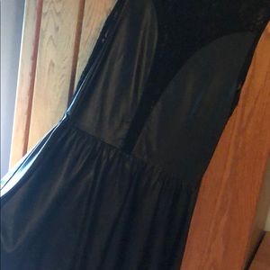 Noam Hanoch Lace + faux Leather